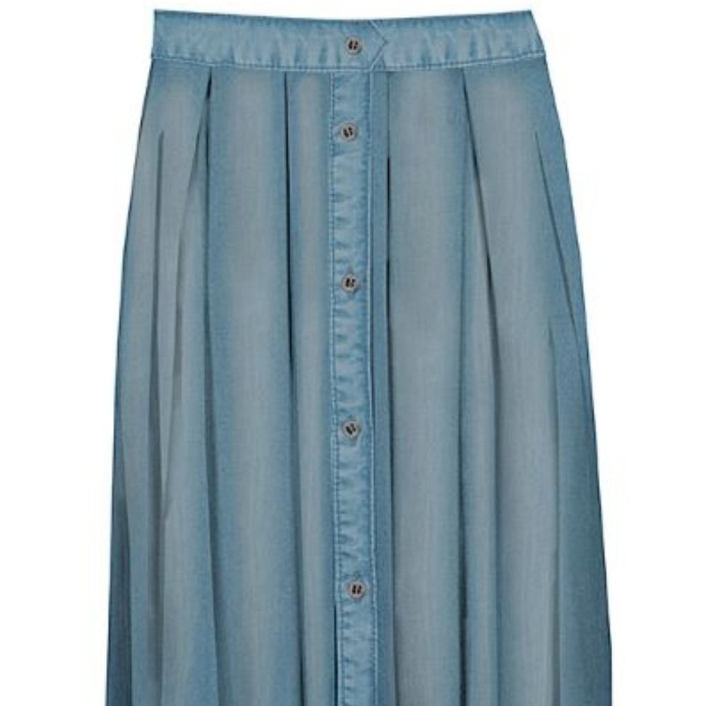 Chambray Skirt